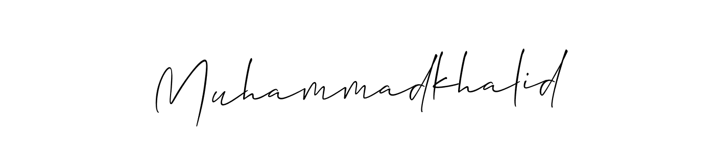 Here are the top 10 professional signature styles for the name Muhammadkhalid. These are the best autograph styles you can use for your name. Muhammadkhalid signature style 2 images and pictures png