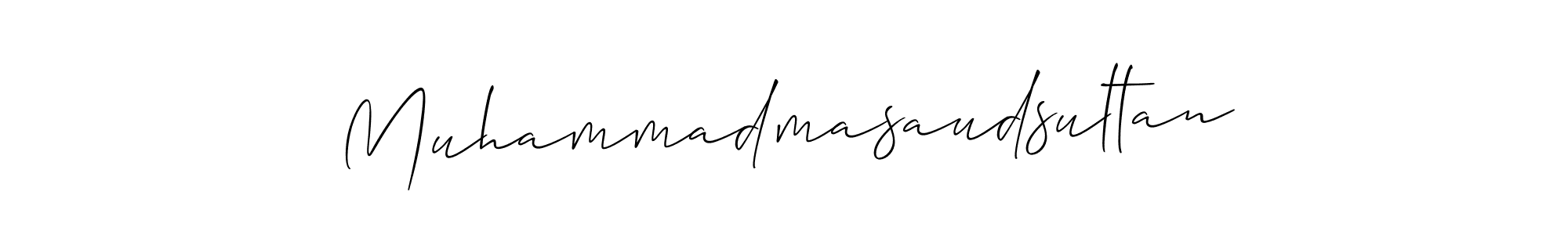 Similarly Allison_Script is the best handwritten signature design. Signature creator online .You can use it as an online autograph creator for name Muhammadmasaudsultan. Muhammadmasaudsultan signature style 2 images and pictures png