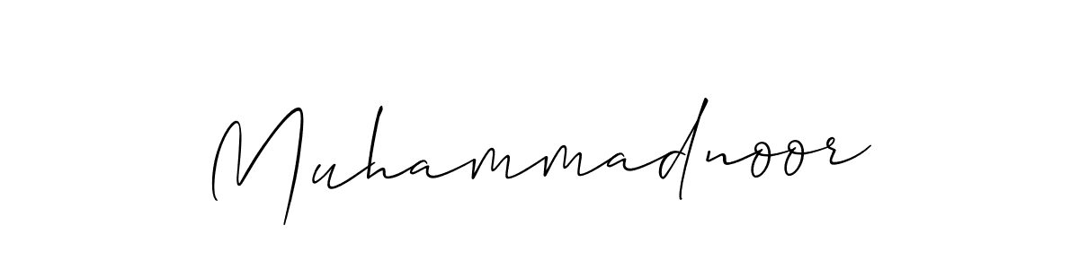 if you are searching for the best signature style for your name Muhammadnoor. so please give up your signature search. here we have designed multiple signature styles  using Allison_Script. Muhammadnoor signature style 2 images and pictures png