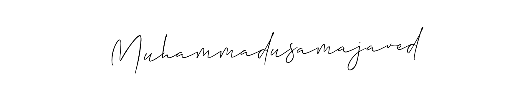 It looks lik you need a new signature style for name Muhammadusamajaved. Design unique handwritten (Allison_Script) signature with our free signature maker in just a few clicks. Muhammadusamajaved signature style 2 images and pictures png