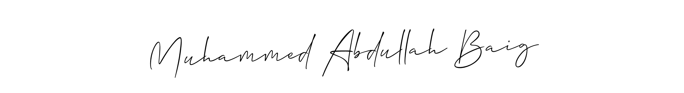 You can use this online signature creator to create a handwritten signature for the name Muhammed Abdullah Baig. This is the best online autograph maker. Muhammed Abdullah Baig signature style 2 images and pictures png