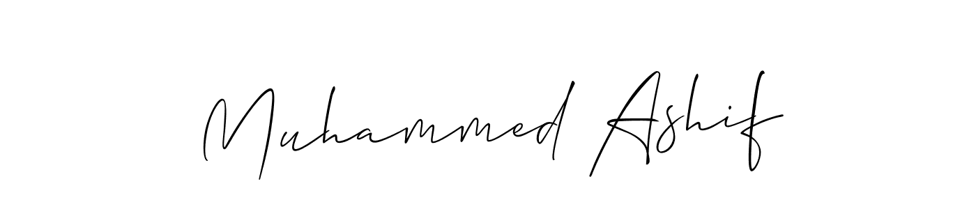 How to Draw Muhammed Ashif signature style? Allison_Script is a latest design signature styles for name Muhammed Ashif. Muhammed Ashif signature style 2 images and pictures png