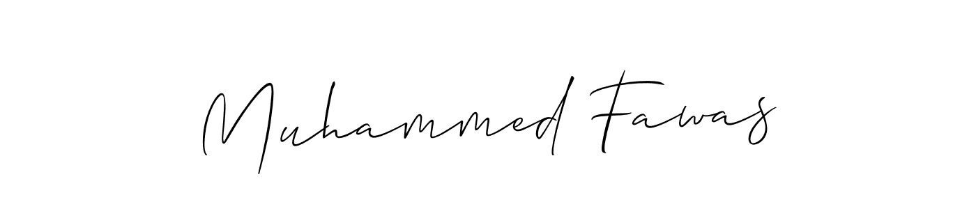 Make a beautiful signature design for name Muhammed Fawas. Use this online signature maker to create a handwritten signature for free. Muhammed Fawas signature style 2 images and pictures png