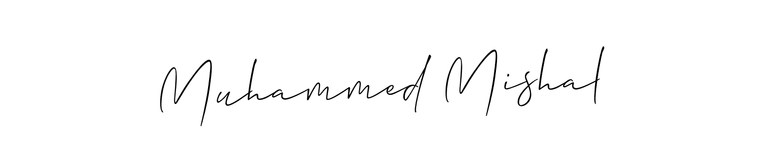 Also You can easily find your signature by using the search form. We will create Muhammed Mishal name handwritten signature images for you free of cost using Allison_Script sign style. Muhammed Mishal signature style 2 images and pictures png