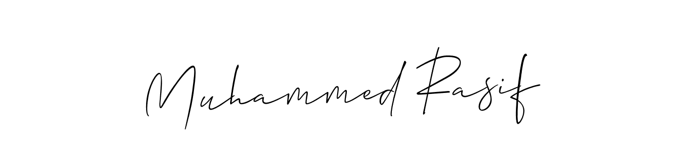 How to Draw Muhammed Rasif signature style? Allison_Script is a latest design signature styles for name Muhammed Rasif. Muhammed Rasif signature style 2 images and pictures png