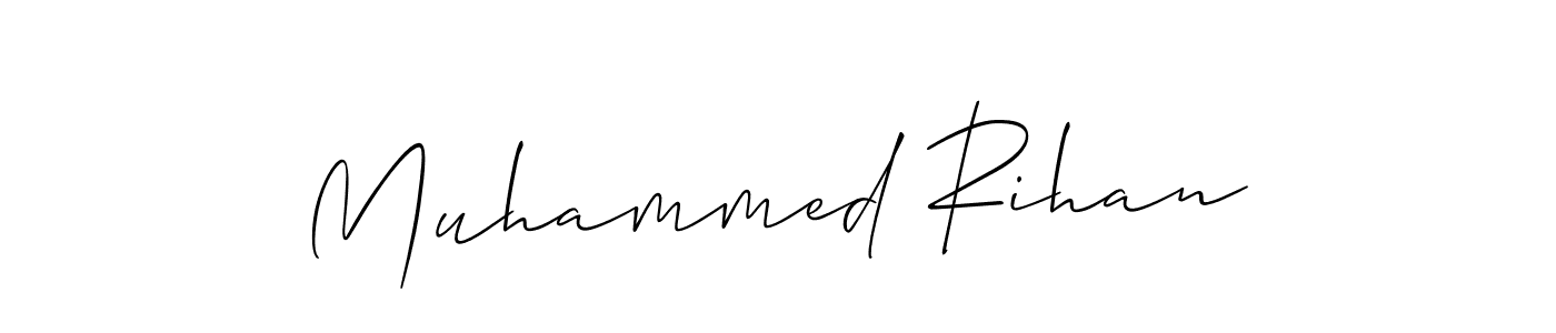 Make a beautiful signature design for name Muhammed Rihan. Use this online signature maker to create a handwritten signature for free. Muhammed Rihan signature style 2 images and pictures png