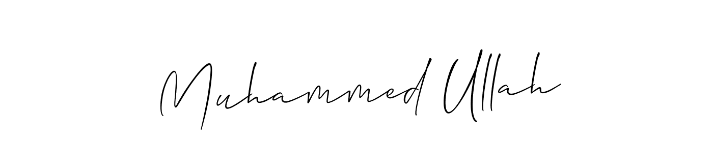 Use a signature maker to create a handwritten signature online. With this signature software, you can design (Allison_Script) your own signature for name Muhammed Ullah. Muhammed Ullah signature style 2 images and pictures png