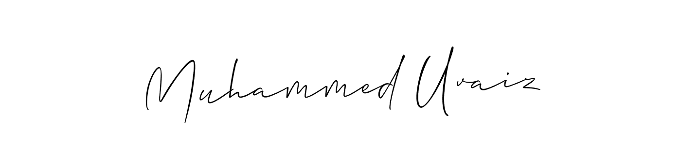 This is the best signature style for the Muhammed Uvaiz name. Also you like these signature font (Allison_Script). Mix name signature. Muhammed Uvaiz signature style 2 images and pictures png