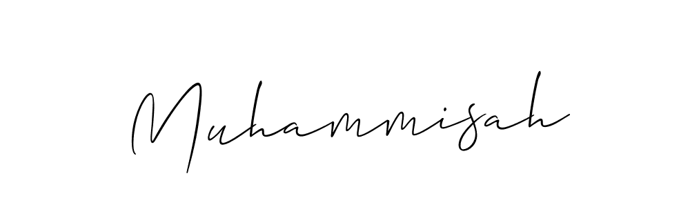 It looks lik you need a new signature style for name Muhammisah. Design unique handwritten (Allison_Script) signature with our free signature maker in just a few clicks. Muhammisah signature style 2 images and pictures png