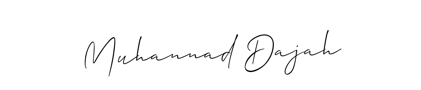 if you are searching for the best signature style for your name Muhannad Dajah. so please give up your signature search. here we have designed multiple signature styles  using Allison_Script. Muhannad Dajah signature style 2 images and pictures png