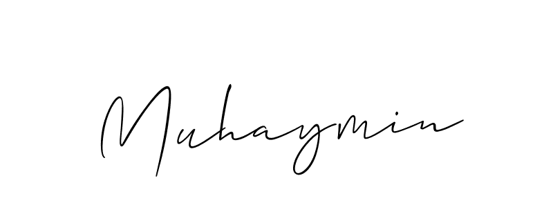 Muhaymin stylish signature style. Best Handwritten Sign (Allison_Script) for my name. Handwritten Signature Collection Ideas for my name Muhaymin. Muhaymin signature style 2 images and pictures png