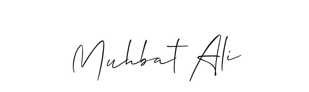 Make a beautiful signature design for name Muhbat Ali. Use this online signature maker to create a handwritten signature for free. Muhbat Ali signature style 2 images and pictures png