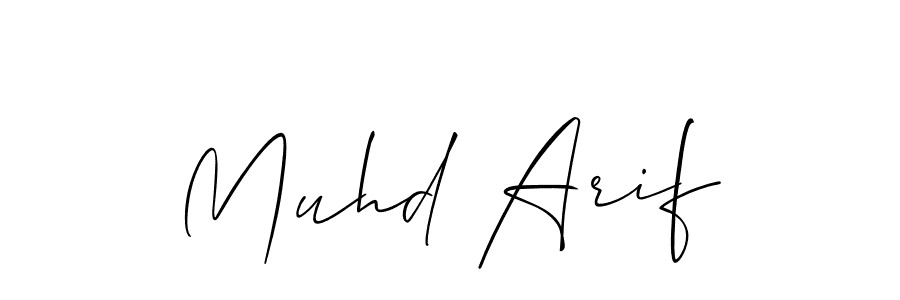 Make a short Muhd Arif signature style. Manage your documents anywhere anytime using Allison_Script. Create and add eSignatures, submit forms, share and send files easily. Muhd Arif signature style 2 images and pictures png