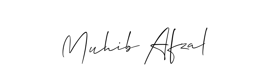 How to Draw Muhib Afzal signature style? Allison_Script is a latest design signature styles for name Muhib Afzal. Muhib Afzal signature style 2 images and pictures png