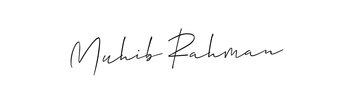 Similarly Allison_Script is the best handwritten signature design. Signature creator online .You can use it as an online autograph creator for name Muhib Rahman. Muhib Rahman signature style 2 images and pictures png