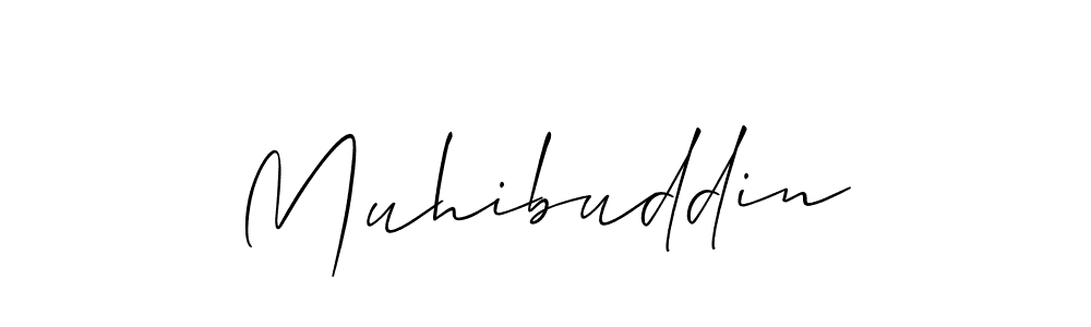 You can use this online signature creator to create a handwritten signature for the name Muhibuddin. This is the best online autograph maker. Muhibuddin signature style 2 images and pictures png
