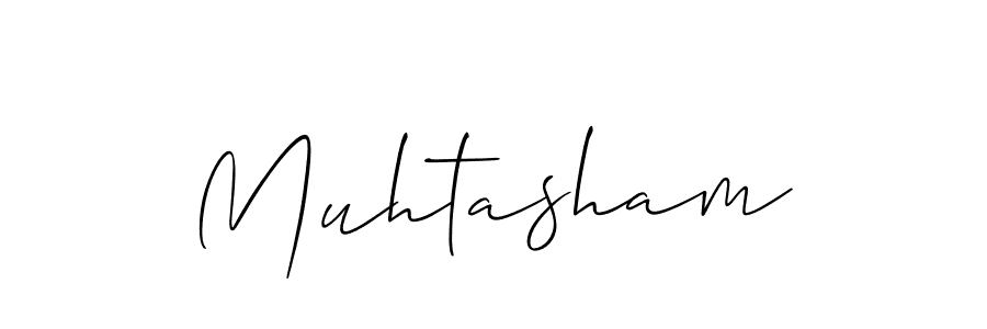 Once you've used our free online signature maker to create your best signature Allison_Script style, it's time to enjoy all of the benefits that Muhtasham name signing documents. Muhtasham signature style 2 images and pictures png