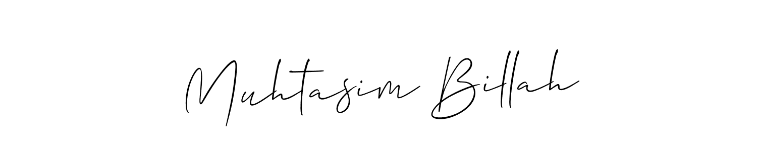 Make a beautiful signature design for name Muhtasim Billah. Use this online signature maker to create a handwritten signature for free. Muhtasim Billah signature style 2 images and pictures png