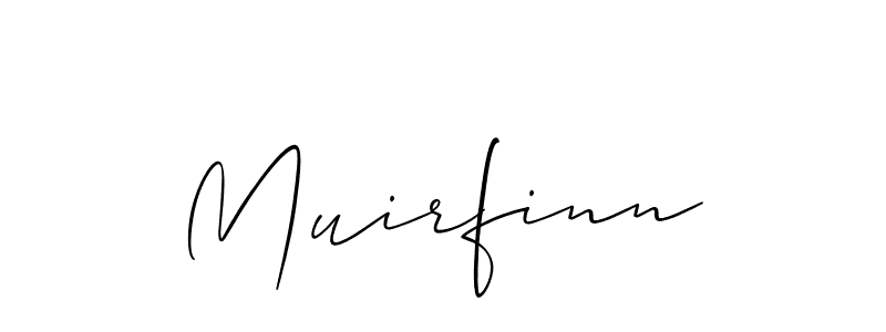 Also we have Muirfinn name is the best signature style. Create professional handwritten signature collection using Allison_Script autograph style. Muirfinn signature style 2 images and pictures png