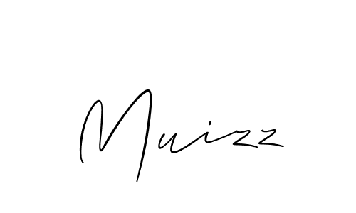 Best and Professional Signature Style for Muizz. Allison_Script Best Signature Style Collection. Muizz signature style 2 images and pictures png