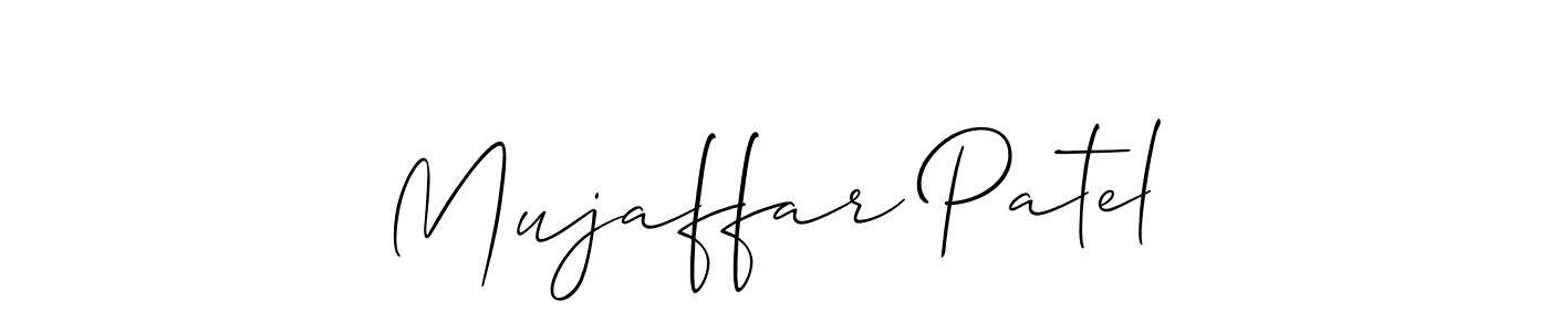 Here are the top 10 professional signature styles for the name Mujaffar Patel. These are the best autograph styles you can use for your name. Mujaffar Patel signature style 2 images and pictures png