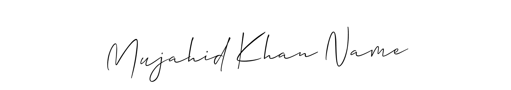 Here are the top 10 professional signature styles for the name Mujahid Khan Name. These are the best autograph styles you can use for your name. Mujahid Khan Name signature style 2 images and pictures png