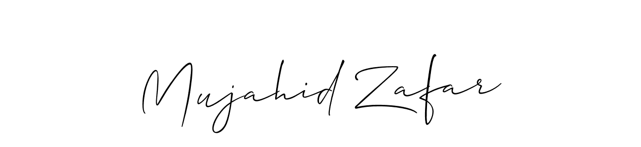 You can use this online signature creator to create a handwritten signature for the name Mujahid Zafar. This is the best online autograph maker. Mujahid Zafar signature style 2 images and pictures png