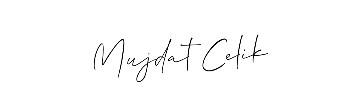 Make a beautiful signature design for name Mujdat Celik. Use this online signature maker to create a handwritten signature for free. Mujdat Celik signature style 2 images and pictures png