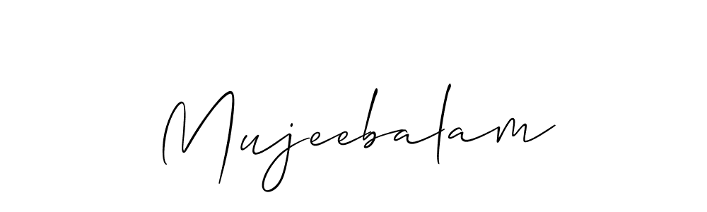 You can use this online signature creator to create a handwritten signature for the name Mujeebalam. This is the best online autograph maker. Mujeebalam signature style 2 images and pictures png