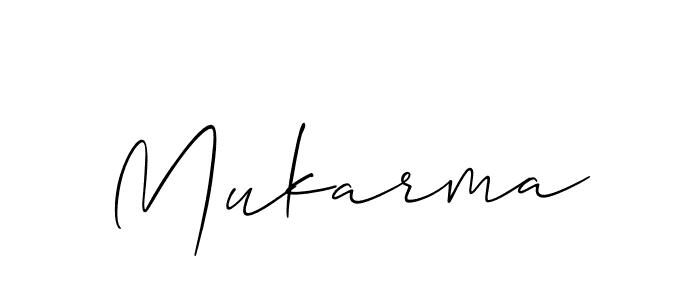 Mukarma stylish signature style. Best Handwritten Sign (Allison_Script) for my name. Handwritten Signature Collection Ideas for my name Mukarma. Mukarma signature style 2 images and pictures png