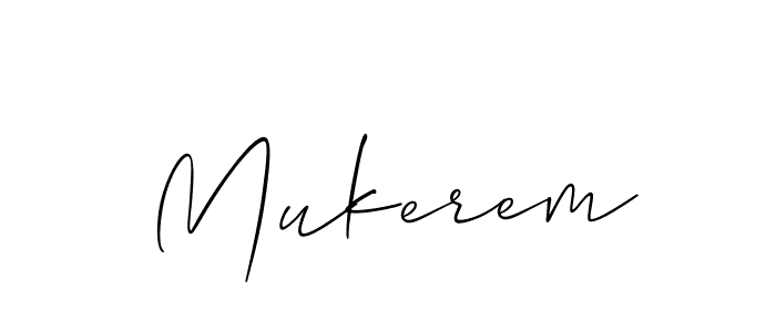 You should practise on your own different ways (Allison_Script) to write your name (Mukerem) in signature. don't let someone else do it for you. Mukerem signature style 2 images and pictures png
