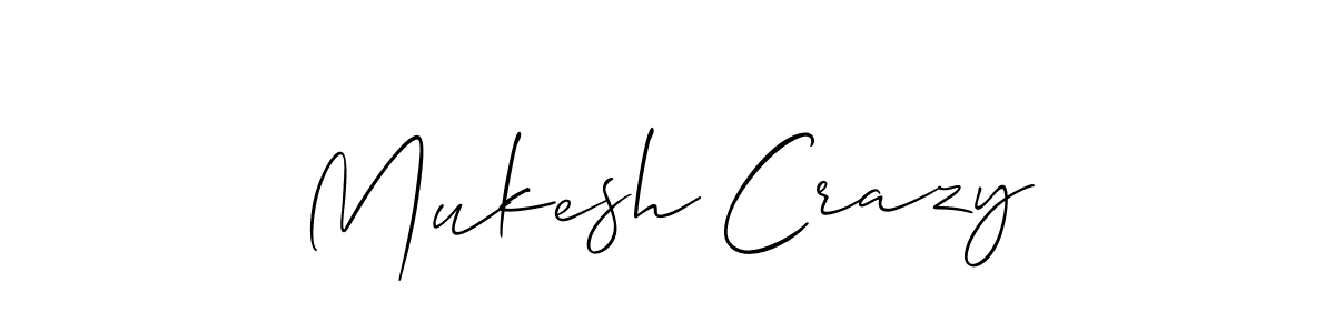 Best and Professional Signature Style for Mukesh Crazy. Allison_Script Best Signature Style Collection. Mukesh Crazy signature style 2 images and pictures png