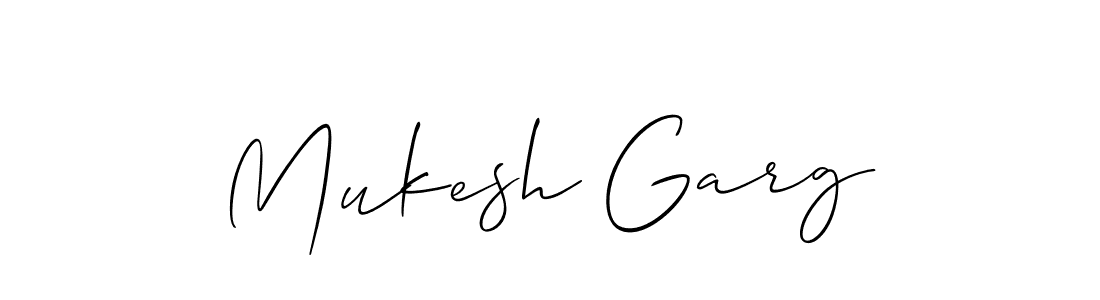 Make a beautiful signature design for name Mukesh Garg. Use this online signature maker to create a handwritten signature for free. Mukesh Garg signature style 2 images and pictures png