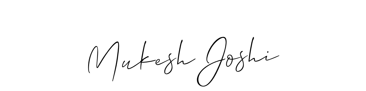 Once you've used our free online signature maker to create your best signature Allison_Script style, it's time to enjoy all of the benefits that Mukesh Joshi name signing documents. Mukesh Joshi signature style 2 images and pictures png