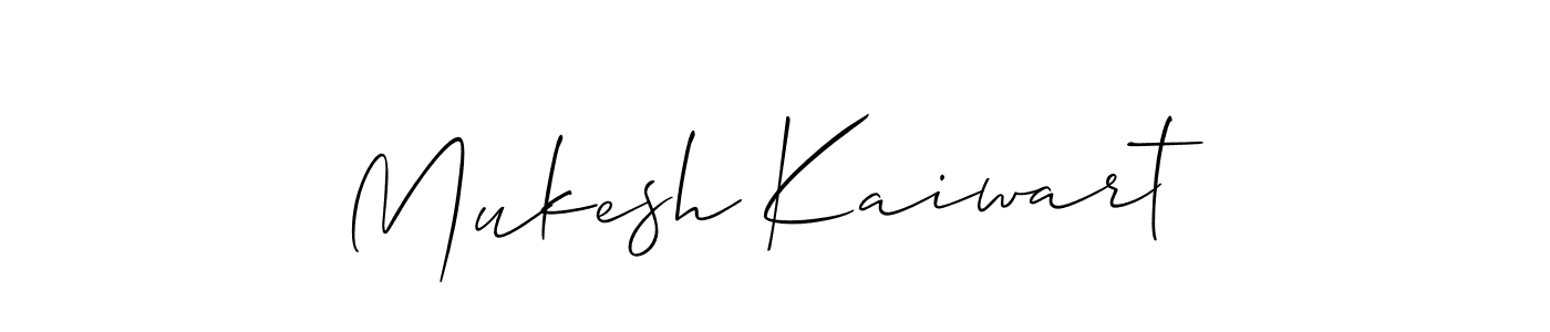 Also we have Mukesh Kaiwart name is the best signature style. Create professional handwritten signature collection using Allison_Script autograph style. Mukesh Kaiwart signature style 2 images and pictures png