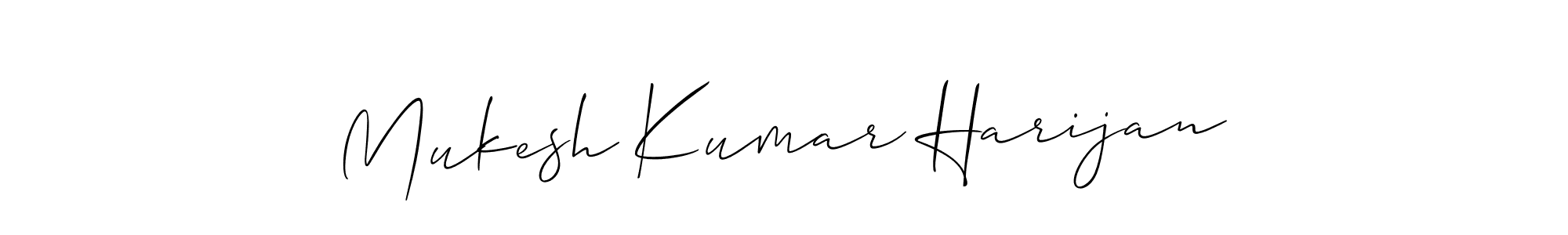 Mukesh Kumar Harijan stylish signature style. Best Handwritten Sign (Allison_Script) for my name. Handwritten Signature Collection Ideas for my name Mukesh Kumar Harijan. Mukesh Kumar Harijan signature style 2 images and pictures png