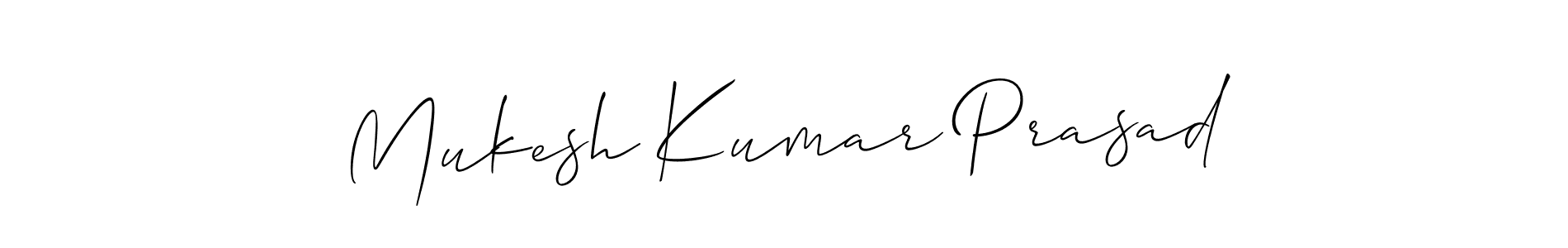 How to Draw Mukesh Kumar Prasad signature style? Allison_Script is a latest design signature styles for name Mukesh Kumar Prasad. Mukesh Kumar Prasad signature style 2 images and pictures png