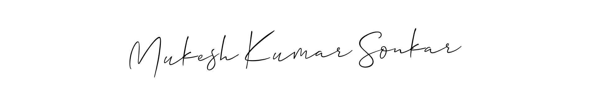 Best and Professional Signature Style for Mukesh Kumar Sonkar. Allison_Script Best Signature Style Collection. Mukesh Kumar Sonkar signature style 2 images and pictures png
