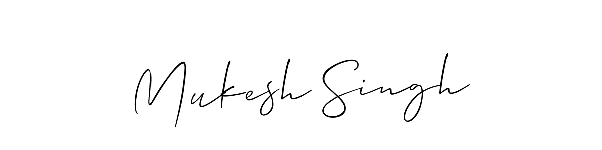 Make a beautiful signature design for name Mukesh Singh. Use this online signature maker to create a handwritten signature for free. Mukesh Singh signature style 2 images and pictures png