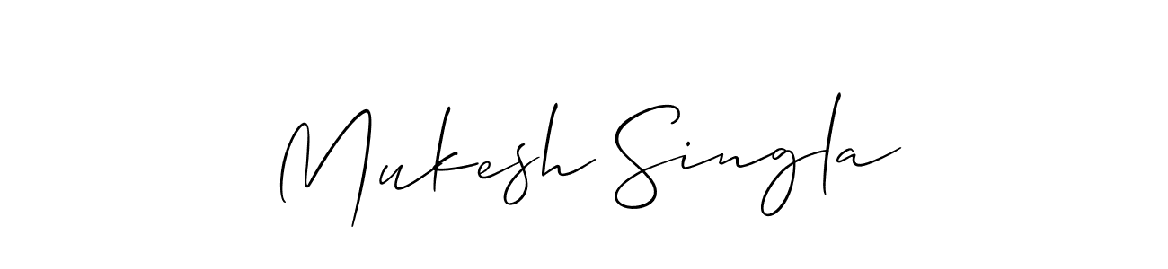 Best and Professional Signature Style for Mukesh Singla. Allison_Script Best Signature Style Collection. Mukesh Singla signature style 2 images and pictures png
