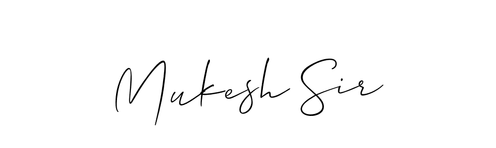 Similarly Allison_Script is the best handwritten signature design. Signature creator online .You can use it as an online autograph creator for name Mukesh Sir. Mukesh Sir signature style 2 images and pictures png