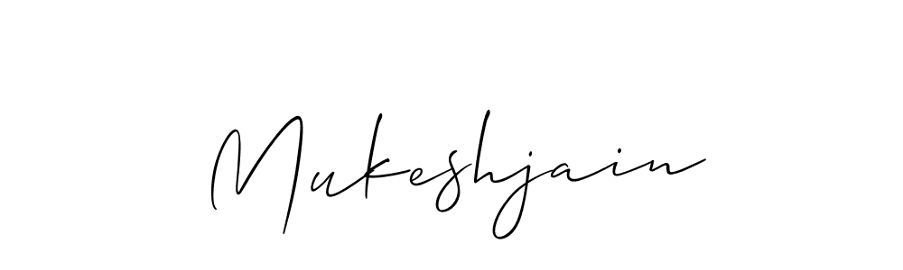 Make a beautiful signature design for name Mukeshjain. Use this online signature maker to create a handwritten signature for free. Mukeshjain signature style 2 images and pictures png