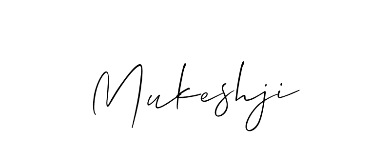 How to make Mukeshji name signature. Use Allison_Script style for creating short signs online. This is the latest handwritten sign. Mukeshji signature style 2 images and pictures png