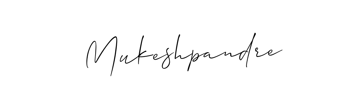 You should practise on your own different ways (Allison_Script) to write your name (Mukeshpandre) in signature. don't let someone else do it for you. Mukeshpandre signature style 2 images and pictures png