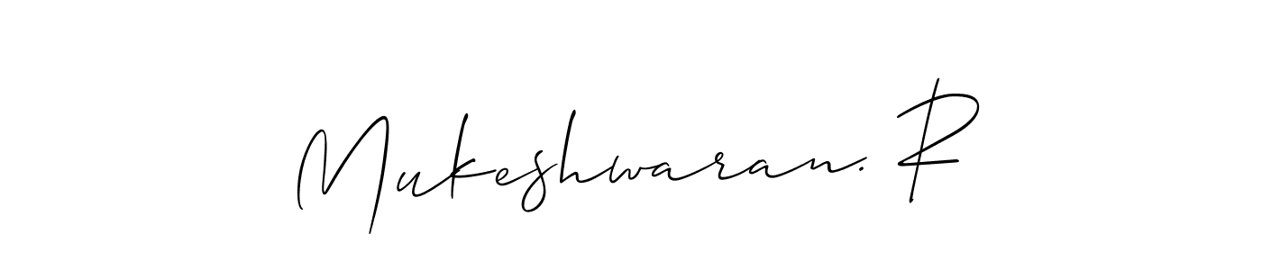 Here are the top 10 professional signature styles for the name Mukeshwaran. R. These are the best autograph styles you can use for your name. Mukeshwaran. R signature style 2 images and pictures png