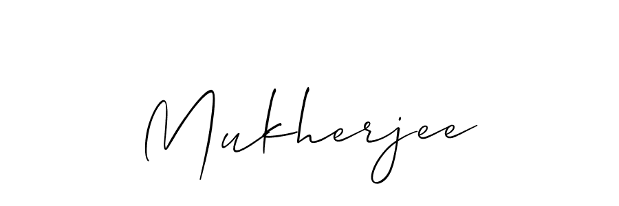 Mukherjee stylish signature style. Best Handwritten Sign (Allison_Script) for my name. Handwritten Signature Collection Ideas for my name Mukherjee. Mukherjee signature style 2 images and pictures png