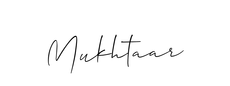 Make a beautiful signature design for name Mukhtaar. Use this online signature maker to create a handwritten signature for free. Mukhtaar signature style 2 images and pictures png