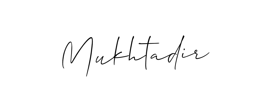 Best and Professional Signature Style for Mukhtadir. Allison_Script Best Signature Style Collection. Mukhtadir signature style 2 images and pictures png