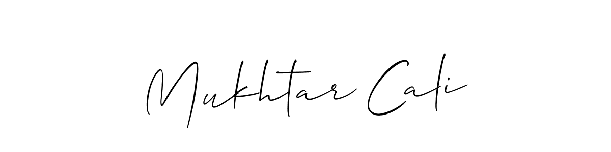 This is the best signature style for the Mukhtar Cali name. Also you like these signature font (Allison_Script). Mix name signature. Mukhtar Cali signature style 2 images and pictures png