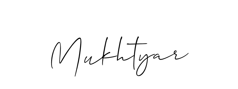 Make a beautiful signature design for name Mukhtyar. Use this online signature maker to create a handwritten signature for free. Mukhtyar signature style 2 images and pictures png